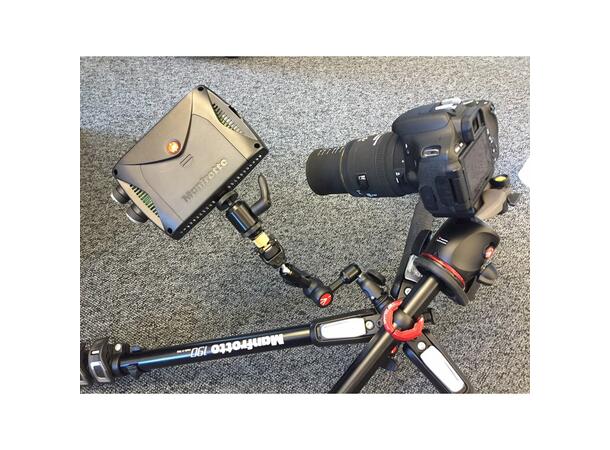 Manfrotto Stativkit MK055XPRO3-BHQ2 hode Kraftig stativ i aluminium 